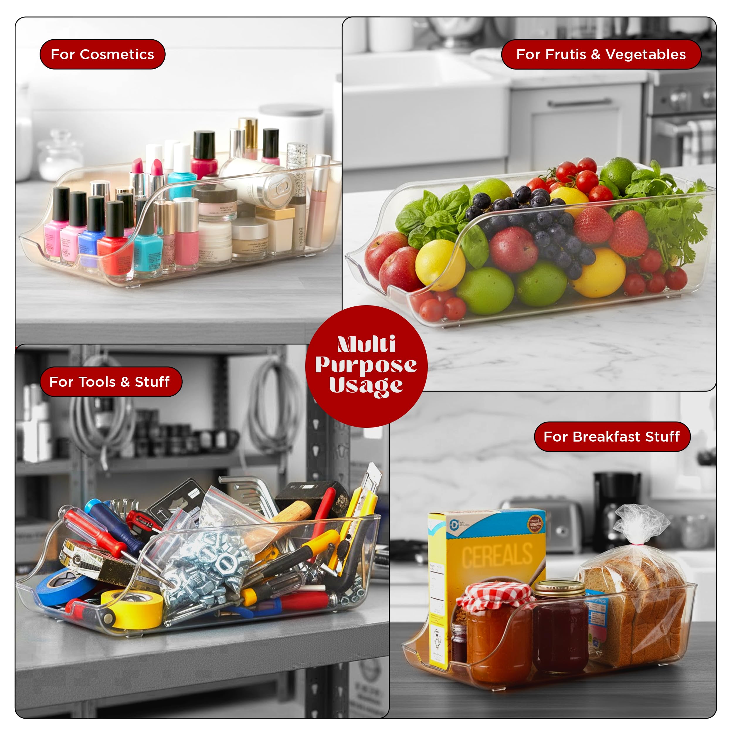 Utopia Kitchen compact footprint fits tight pantry corners and narrow shelves.