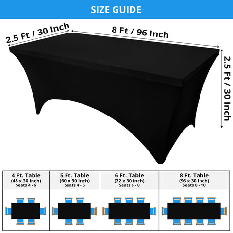 Utopia Kitchen 2-pack durable fabric tablecloth for repeat events
