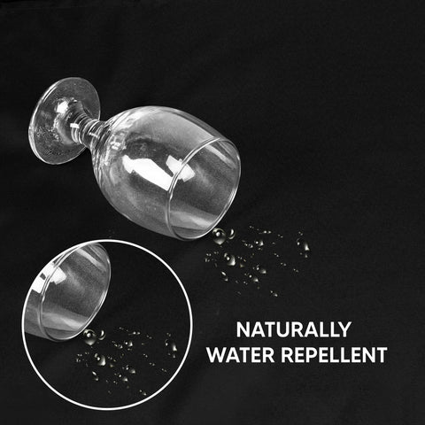 Utopia Kitchen table cloth machine washable label simplifies cleaning