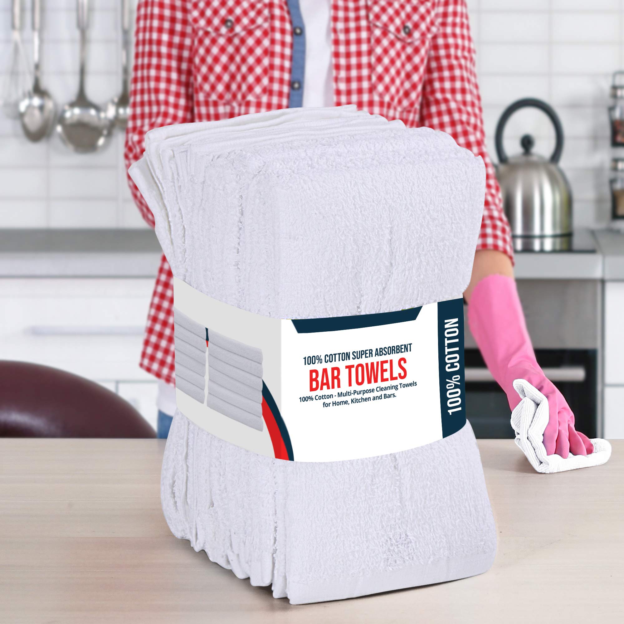 Utopia Towels note on color discoloration to prevent issues with cosmetics.