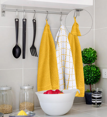 Utopia Towels suitable as dish, tea, and bar towels in kitchens