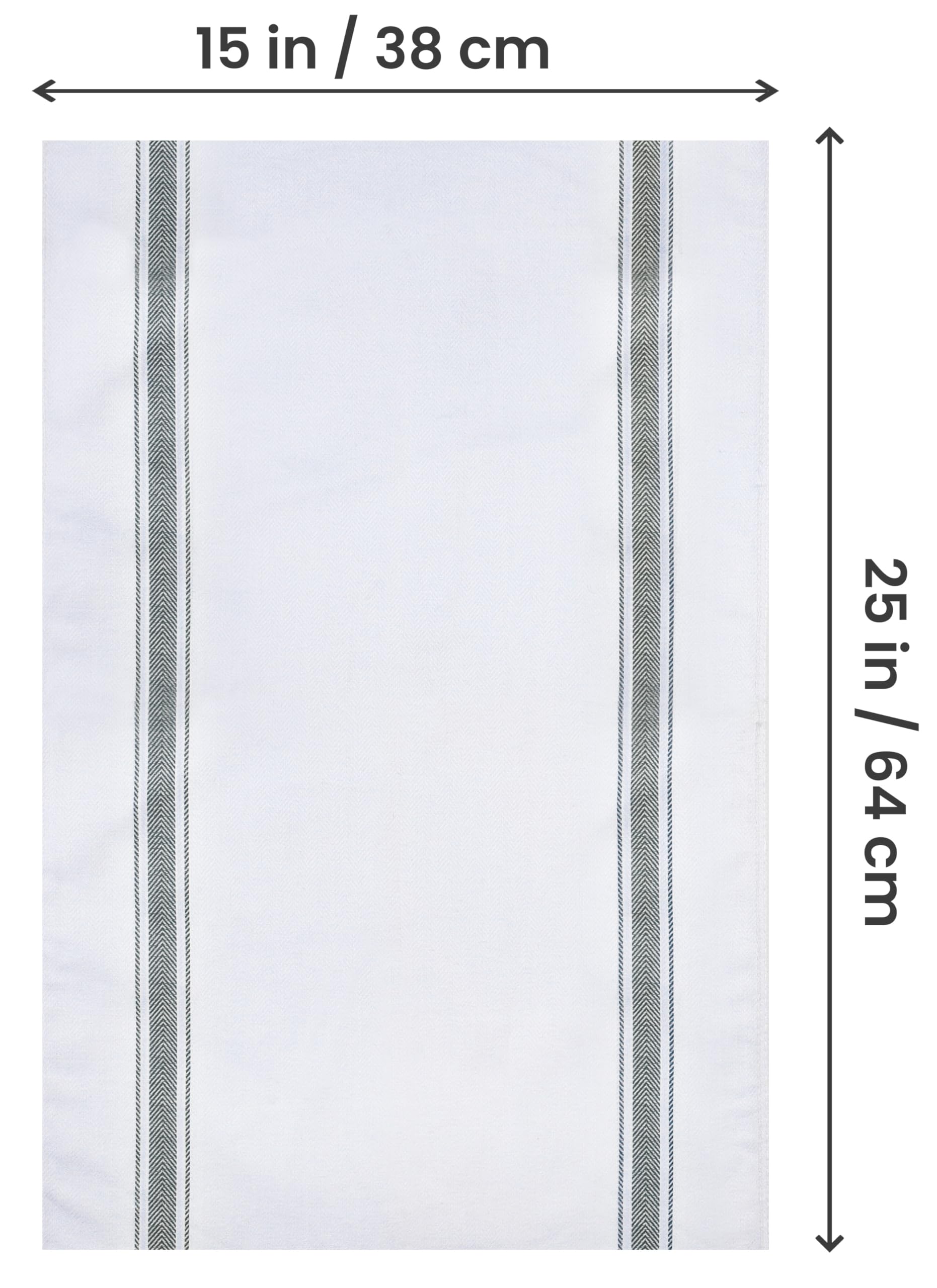 Utopia Towels grey dish towels in use for drying hands and quick kitchen tasks