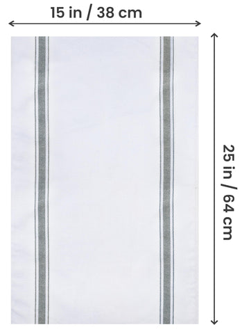 Utopia Towels grey dish towels in use for drying hands and quick kitchen tasks