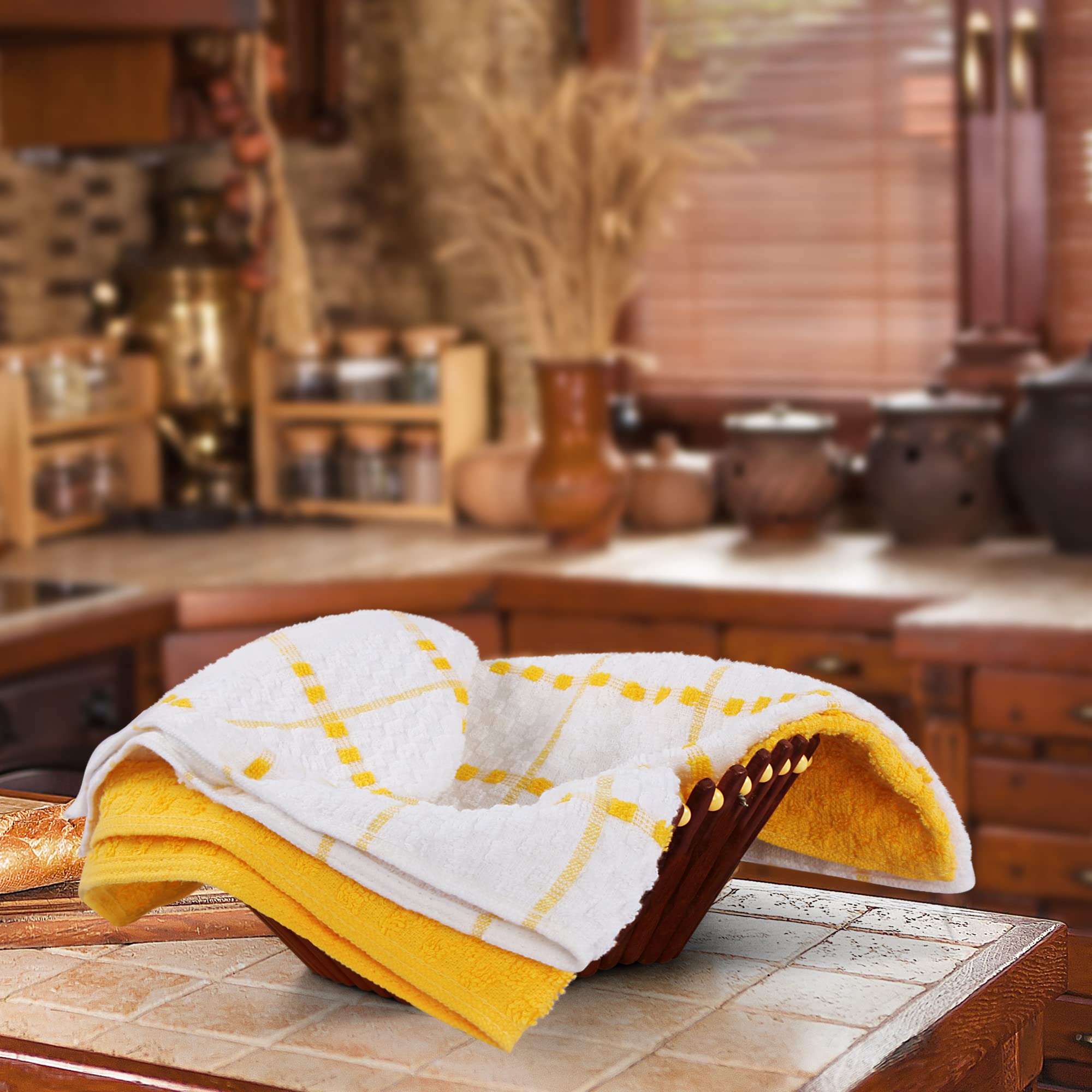 Utopia Towels soft and absorbent towels ideal for dish drying and quick cleanups