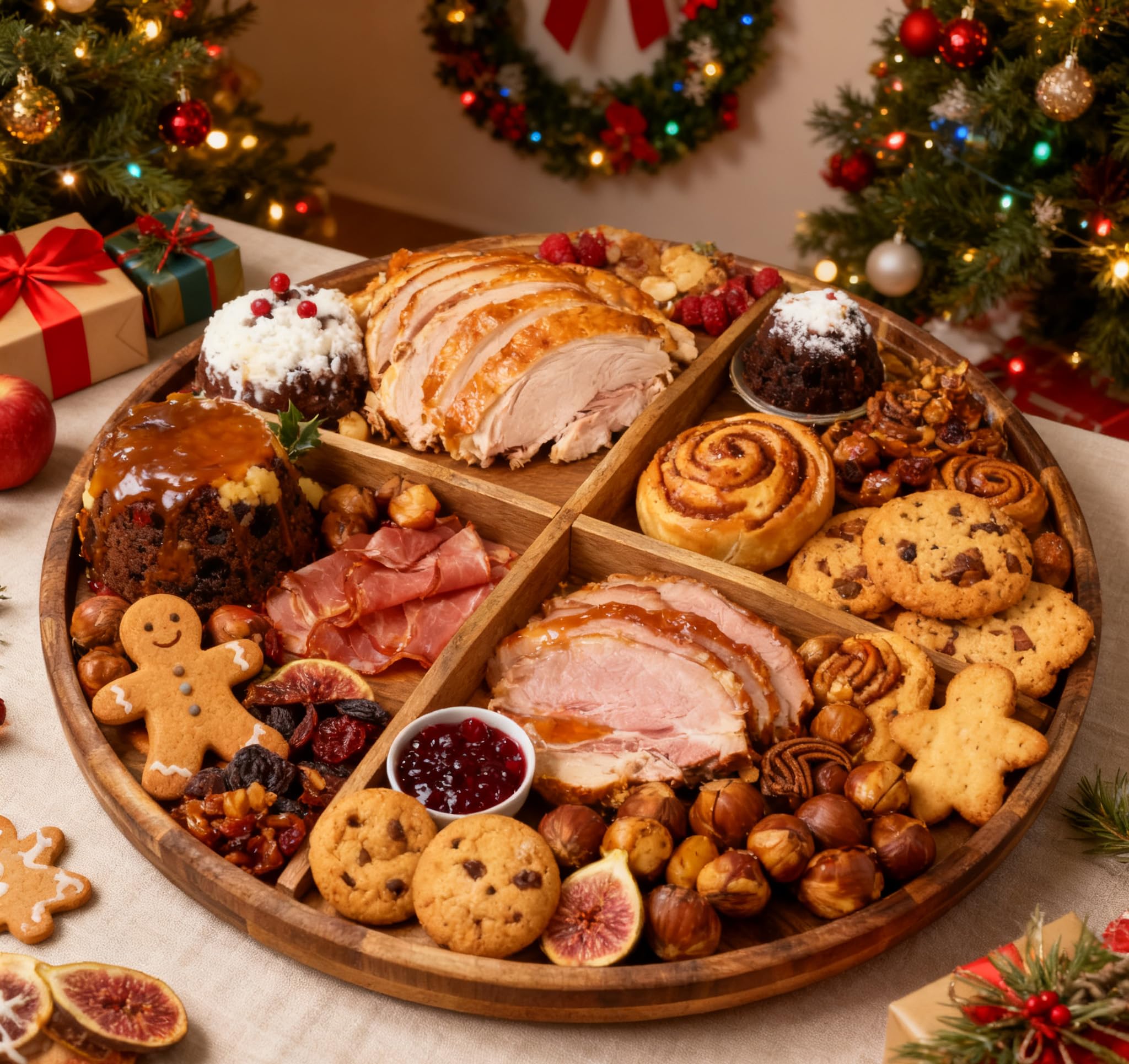 Utoplike party serving platter for stylish table presentation