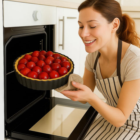 UWILLION durable carbon steel pan elevates home baking results and consistency.
