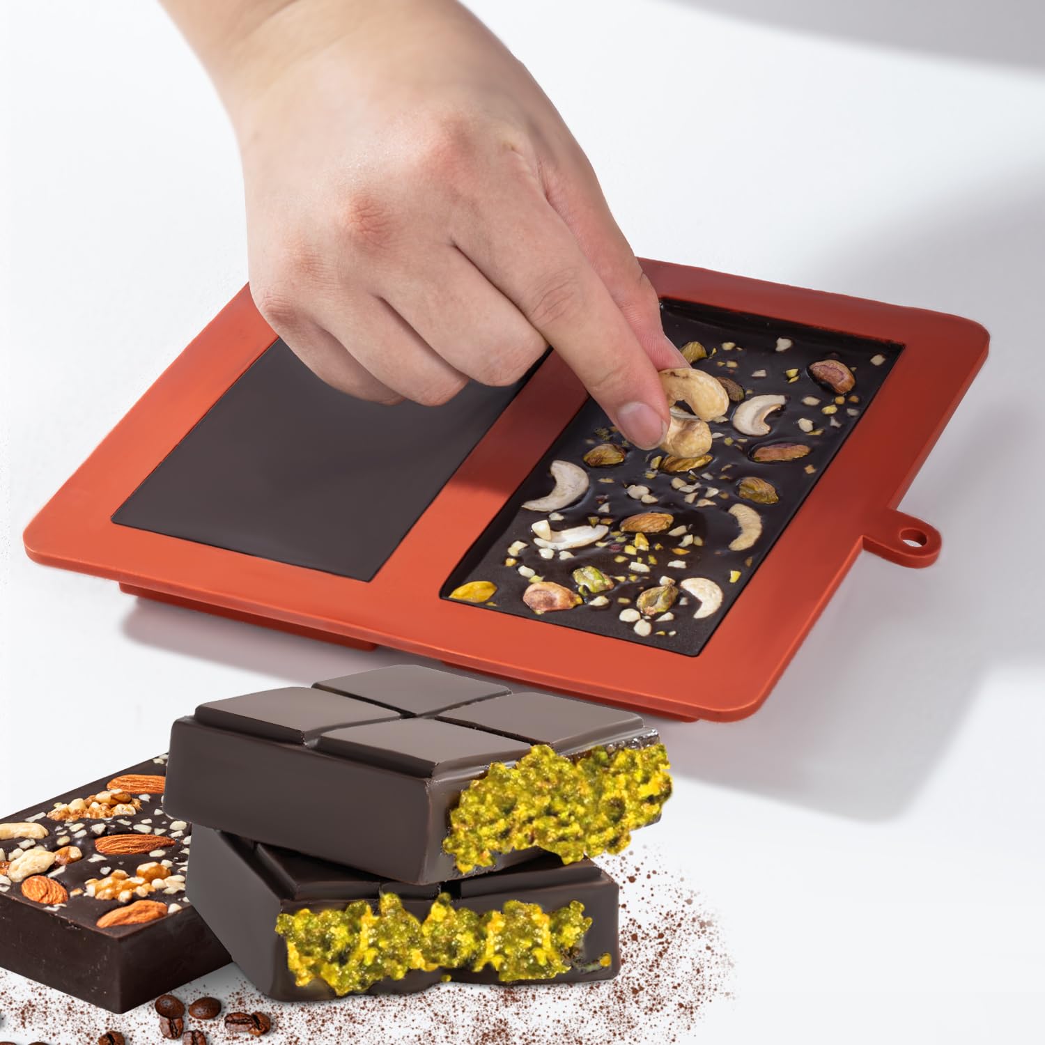 UWILLION food-grade silicone mold is flexible and non-stick for clean releases