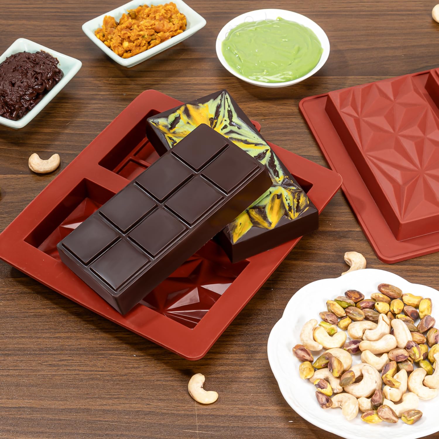 UWILLION professional bar shape mold yields a refined artisanal look