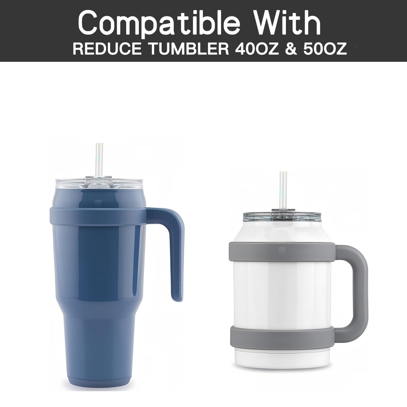 UWSTE replacement straw for Reduce 40oz/50oz tumbler for smooth sipping.