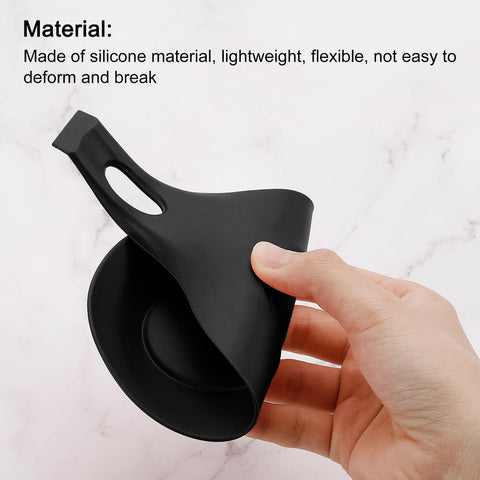 uxcell silicone spoon rest easy to clean and quick drying