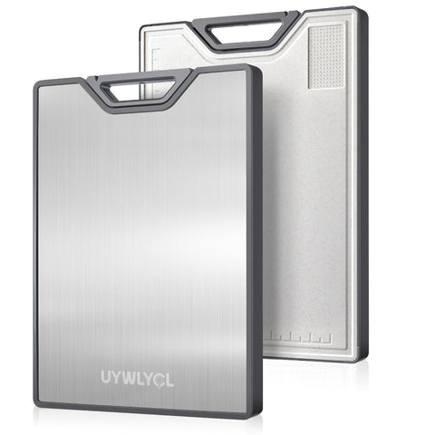 UYWLYCL dual-surface cutting board for meat prep and produce versatility.