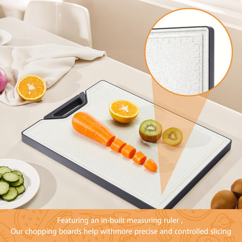 UYWLYCL deep juice groove captures up to 200ml of juices.