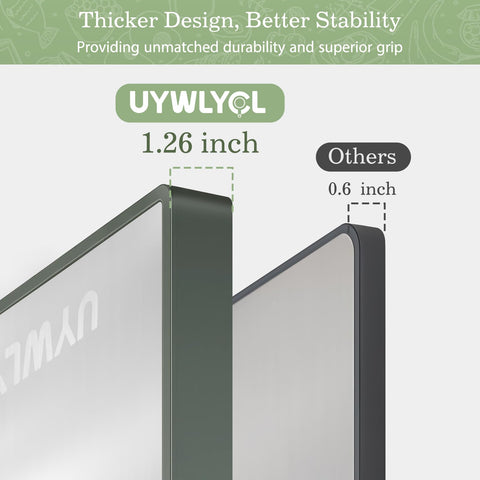 UYWLYCL titanium-surface with knife grooves reduces deep cuts