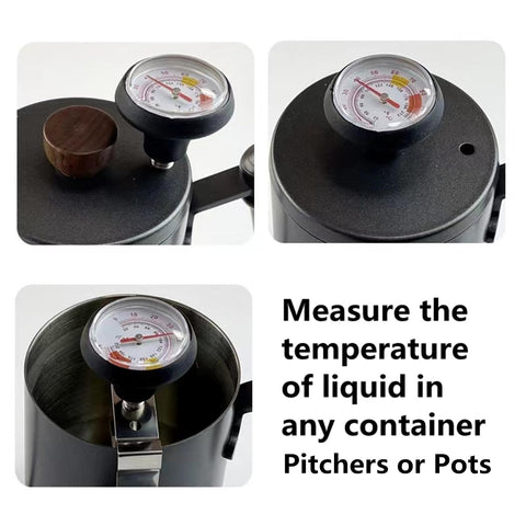 UZER ergonomic handle ensures balanced, comfortable pouring during steaming sessions.