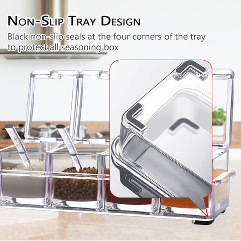 V-RESOURCING ideal for salt, pepper, sugar, and spices in one set.