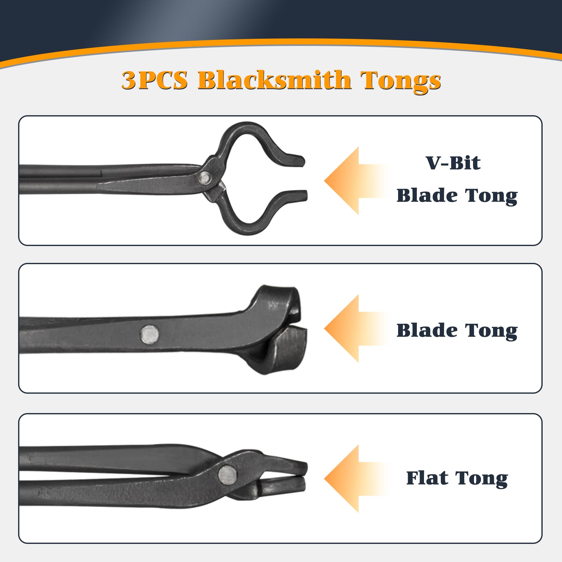 V-SEK Blade Tong close-up demonstrating versatile blade removal grip