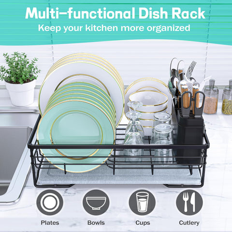 VABNEER diatomaceous earth drying mat absorbs moisture quickly for efficient drying.