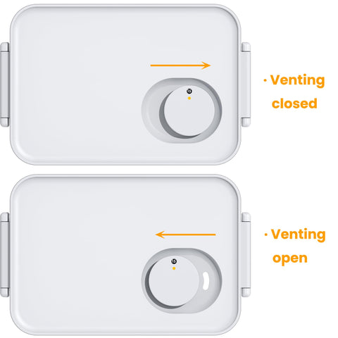 vacane Berry Keeper clear bin provides quick contents visibility