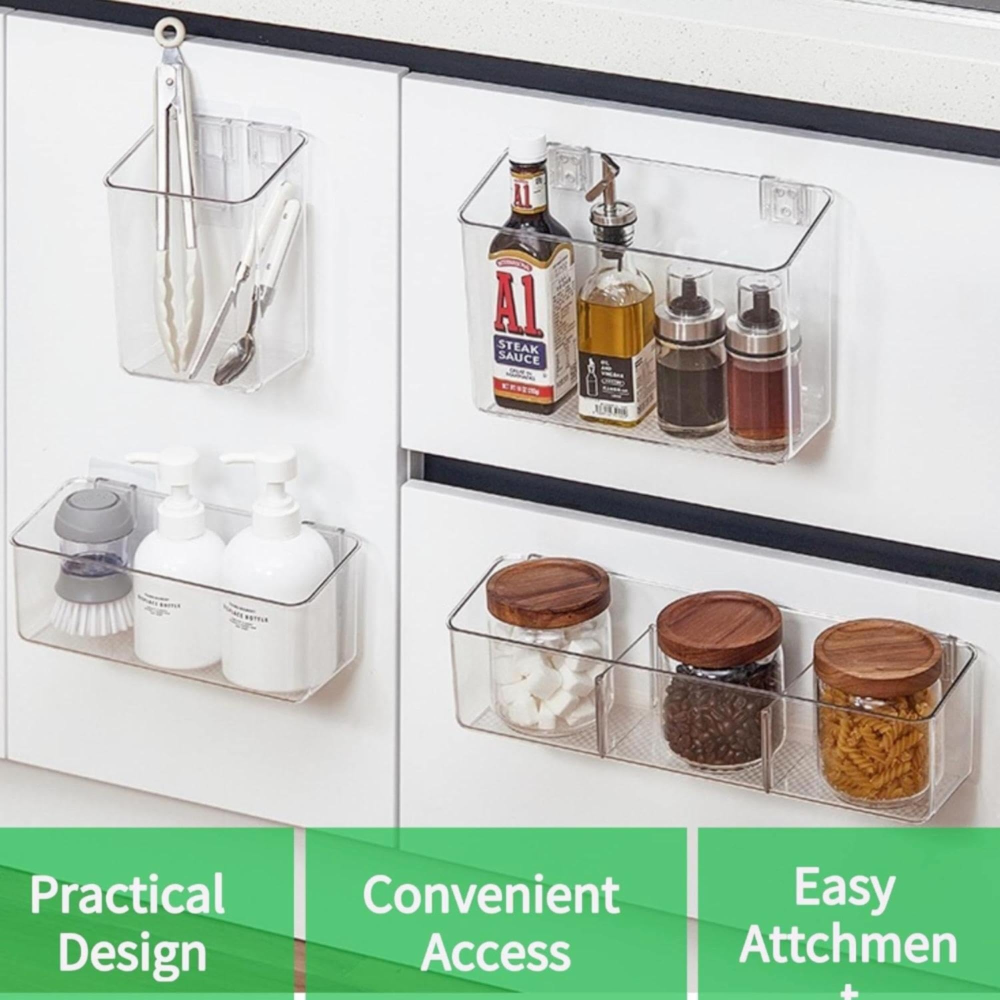 Vacane smooth surface adhesion on tile or glass for secure mounting
