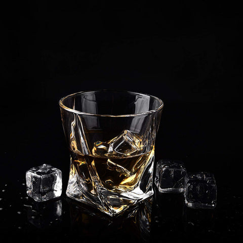 Gift-ready box packaging for a premium whiskey gift by VACI GLASS