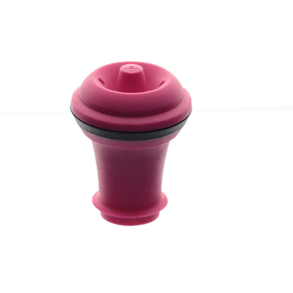 Vacu Vin wine saver pump compatible stoppers work with the pump to remove air.