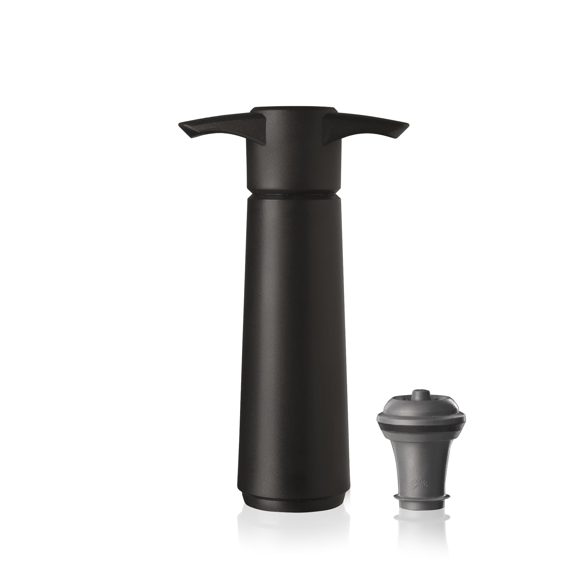 Vacu Vin Original Wine Saver in use, airtight seal.