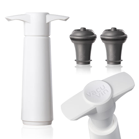 Vacuvin Original Wine Saver pump creates airtight seal for fresher wine