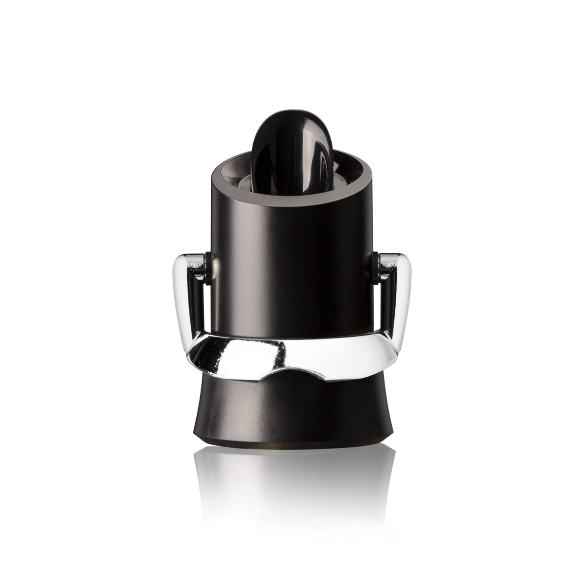 Vacu Vin Champagne Stopper Server locks in bubbles to extend freshness for days