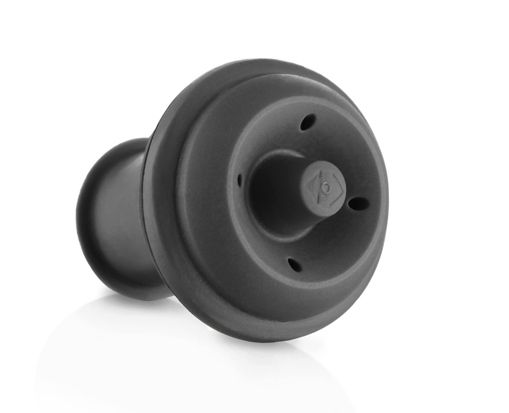 Vacu Vin durable rubber stoppers are reusable and dishwasher-safe.