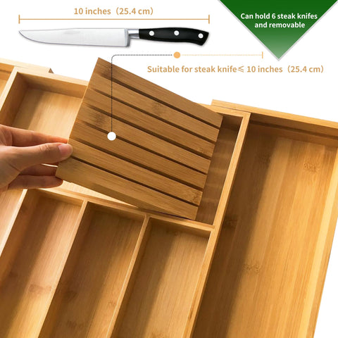 VaeFae expandable drawer width feature showcases flexible fit for diverse drawers.
