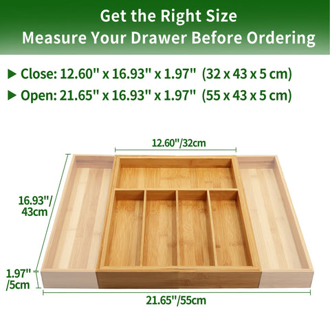VaeFae Removable Knife Block Drawer Organizer keeps knives secure and accessible.