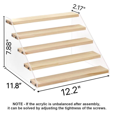 VAEHOLD spice rack used on a kitchen countertop for organized storage