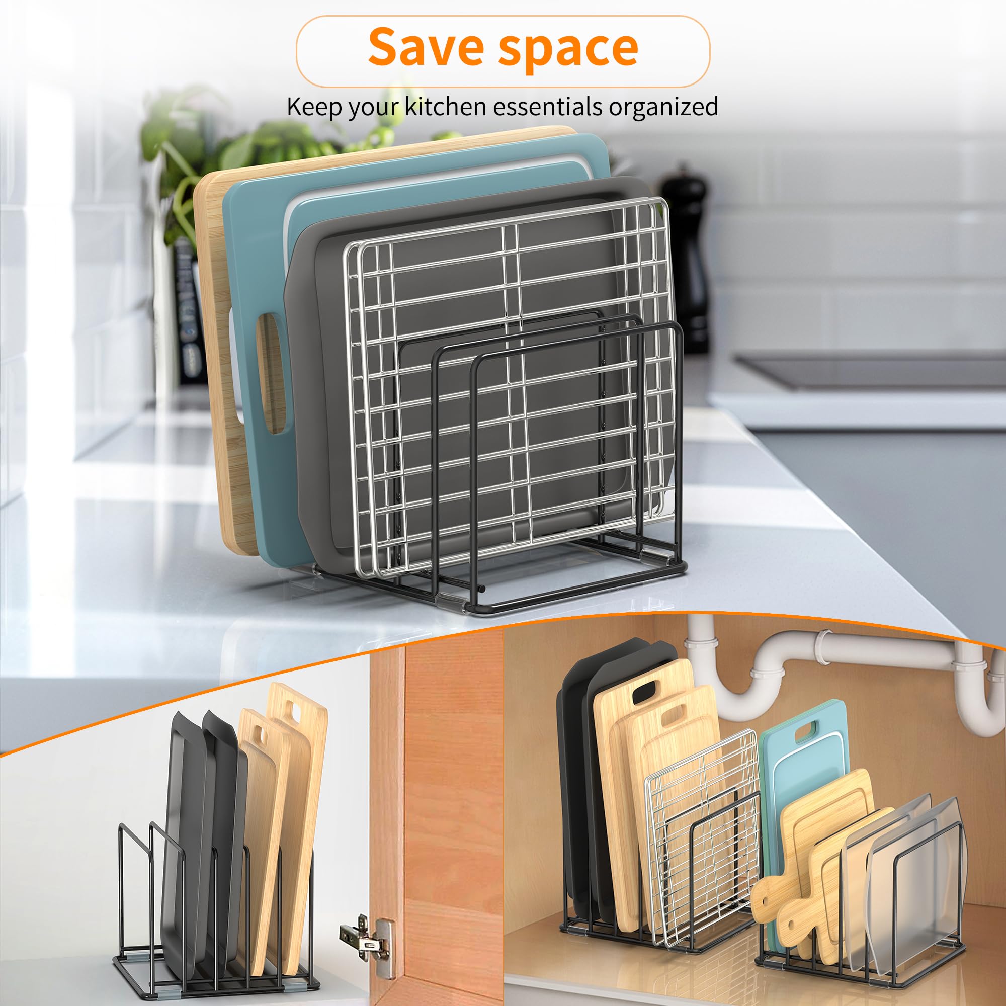 VAEKUCEAN non-slip base with silicone tubes protects counters and prevents tipping