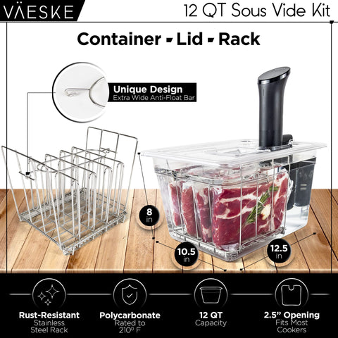 VÄESKE neoprene sleeve reduces heat loss and protects countertops during cooking