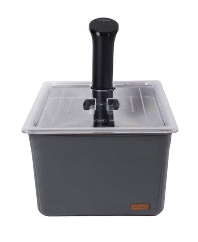 Protective, elegant exterior guards countertops and adds a professional look.