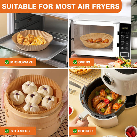 Vailnd liners compatible with Ninja AF101 for mess-free cooking.