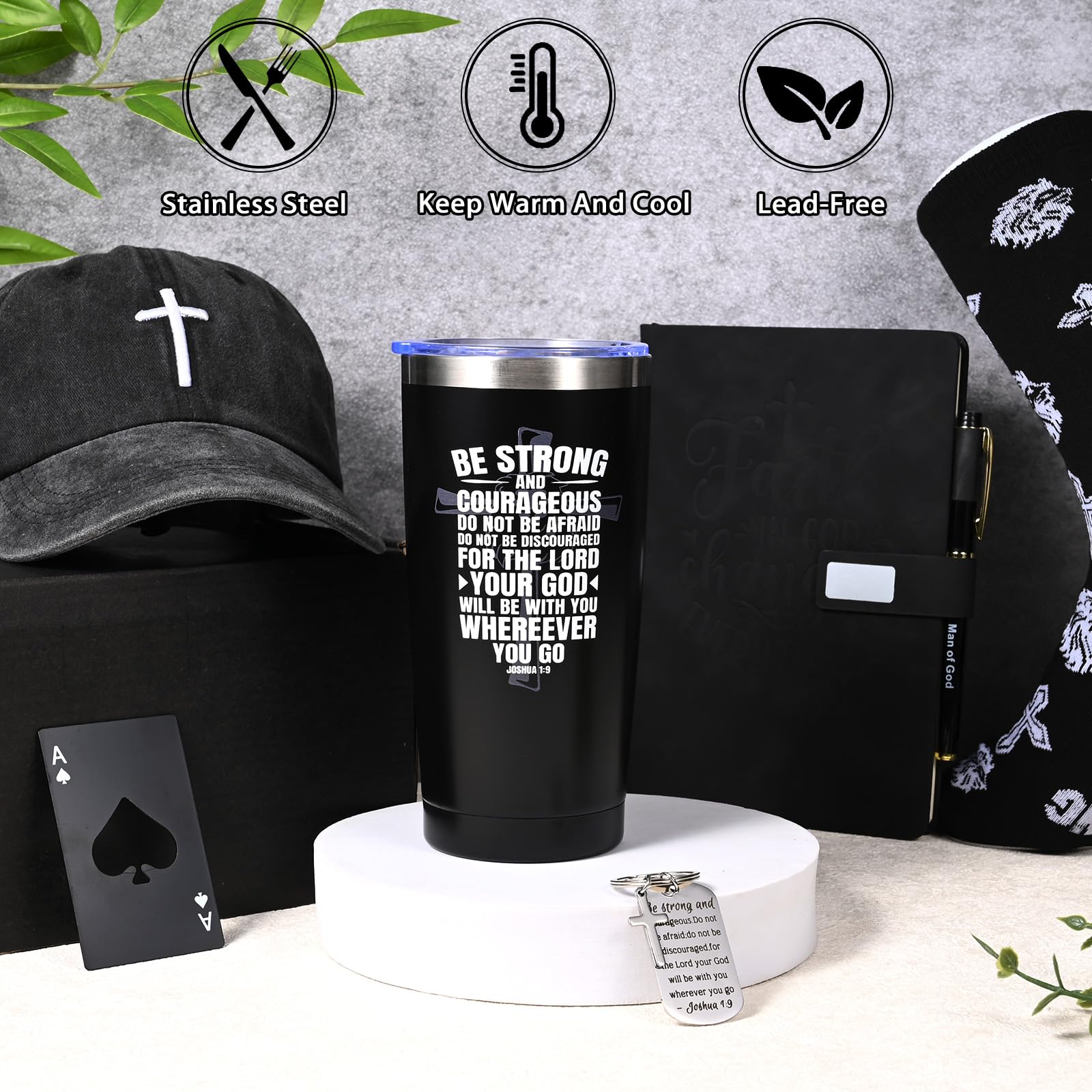 VAIPI Christian notebook in PU leather invites personal reflections and organized thoughts.