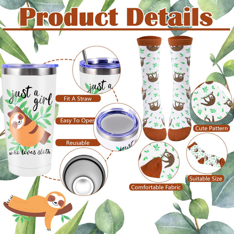 VAIPI sloth cosmetic bag keeps essentials organized in a compact package.