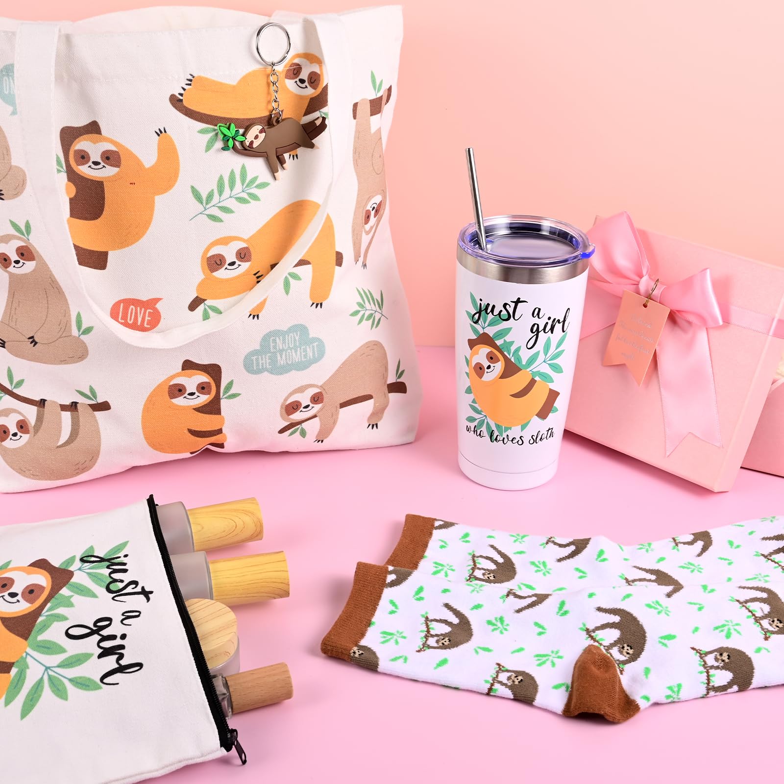 VAIPI gift set combines five sloth themed items for gifting.