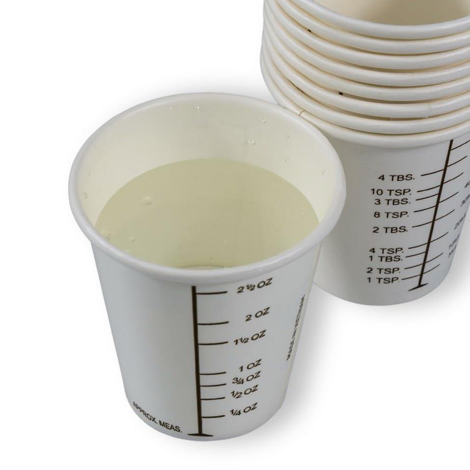 Vakly 3 oz cups with compact dimensions fit neatly in storage.