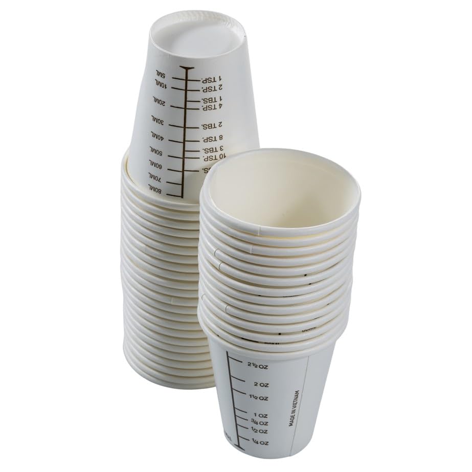 Vakly wax-coated design helps maintain cup integrity during pouring.