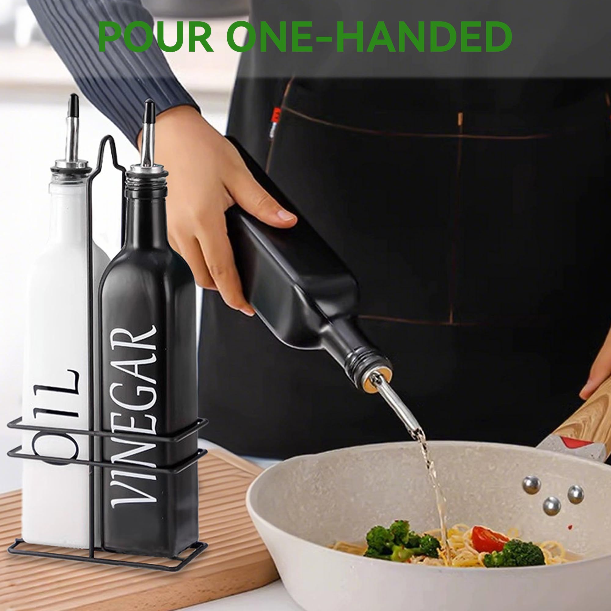 Vakoo bottle caps and funnel simplify refilling and sealing