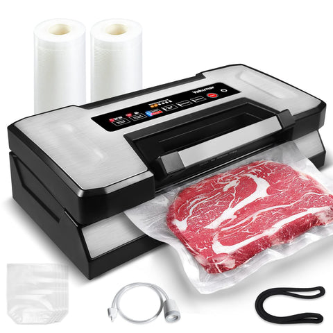 Vakumar liquid vacuum sealer machine with versatile sealing modes.