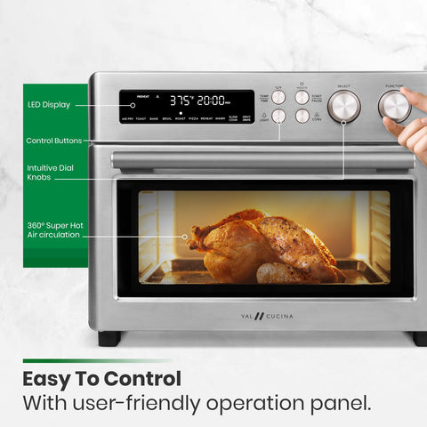 VAL CUCINA settings for pizza and bread delivering a crisp crust