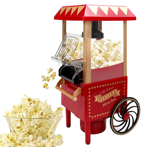 VAlinks hot air popcorn machine front view for compact home use and quick snacking
