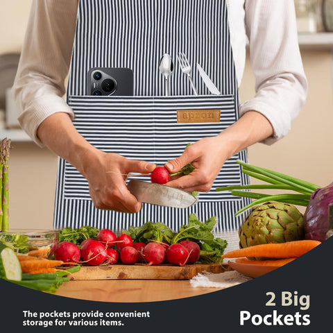 VALOME unisex-fit apron suitable for all body types