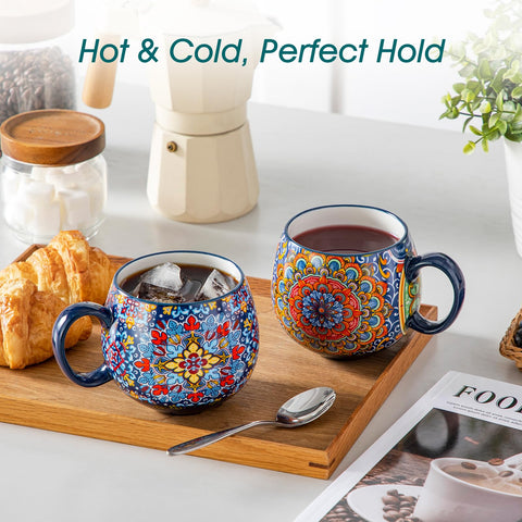Vancasso boho hand finished mug designs add charm