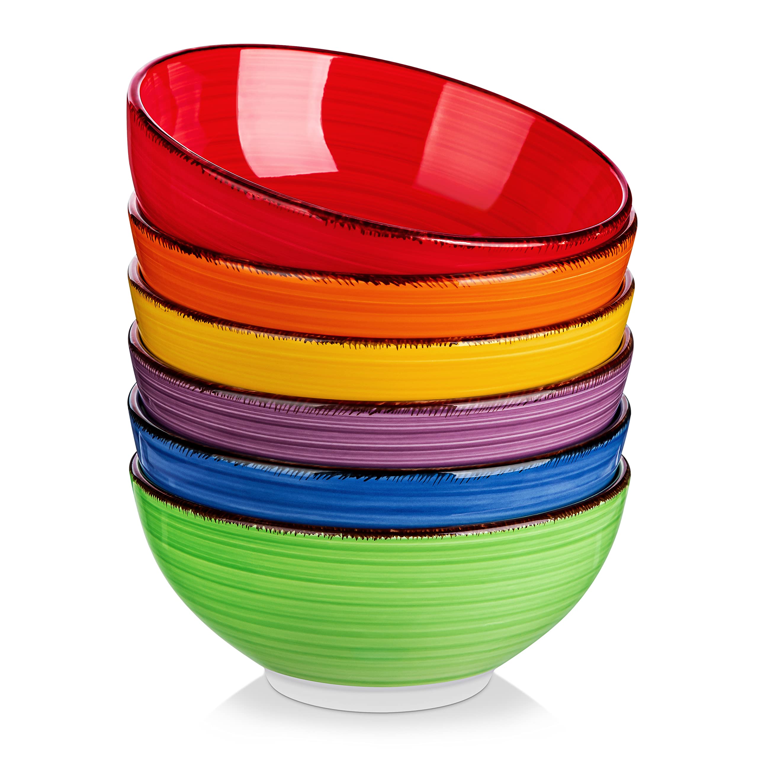 Vancasso Bonita colorful bowls front view, ideal for daily meals