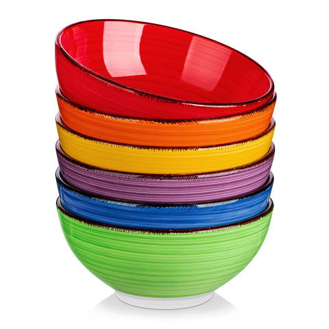 Vancasso Bonita colorful bowls front view, ideal for daily meals