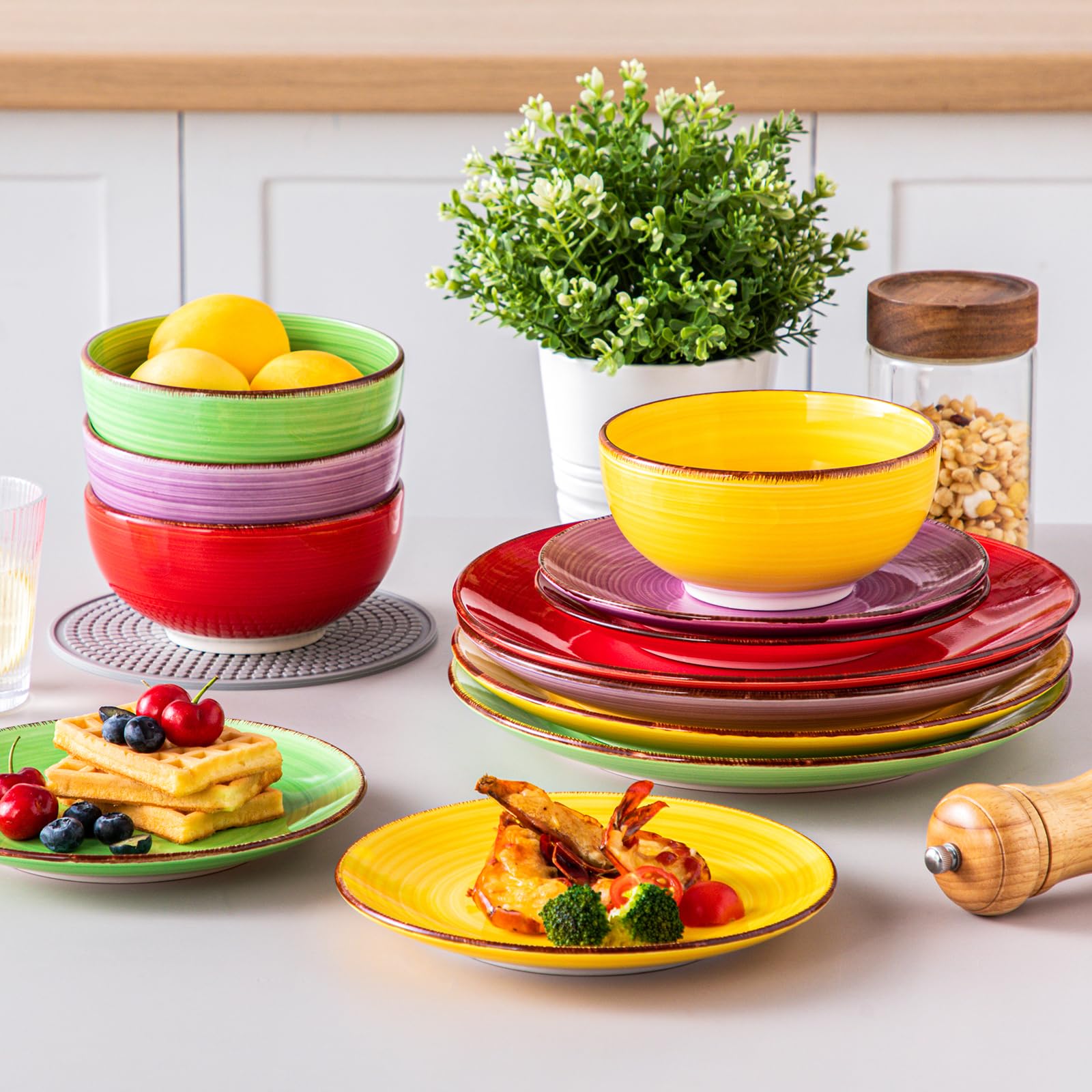 Vancasso Bonita gift-ready-dinnerware-set-for-four ideal for gifting.
